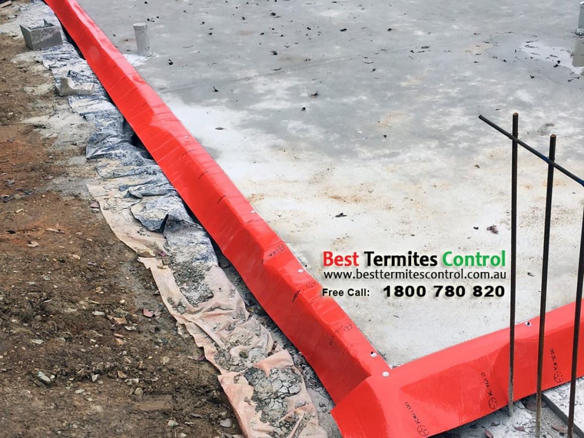 Termiticide Treated Sheeting System to Slab Perimeter in Eltham North