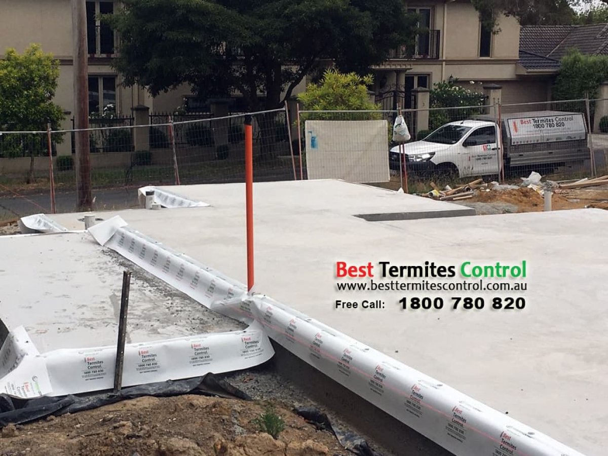 Termiticide Treated Sheeting System to the slab Perimeter in Doncaster East