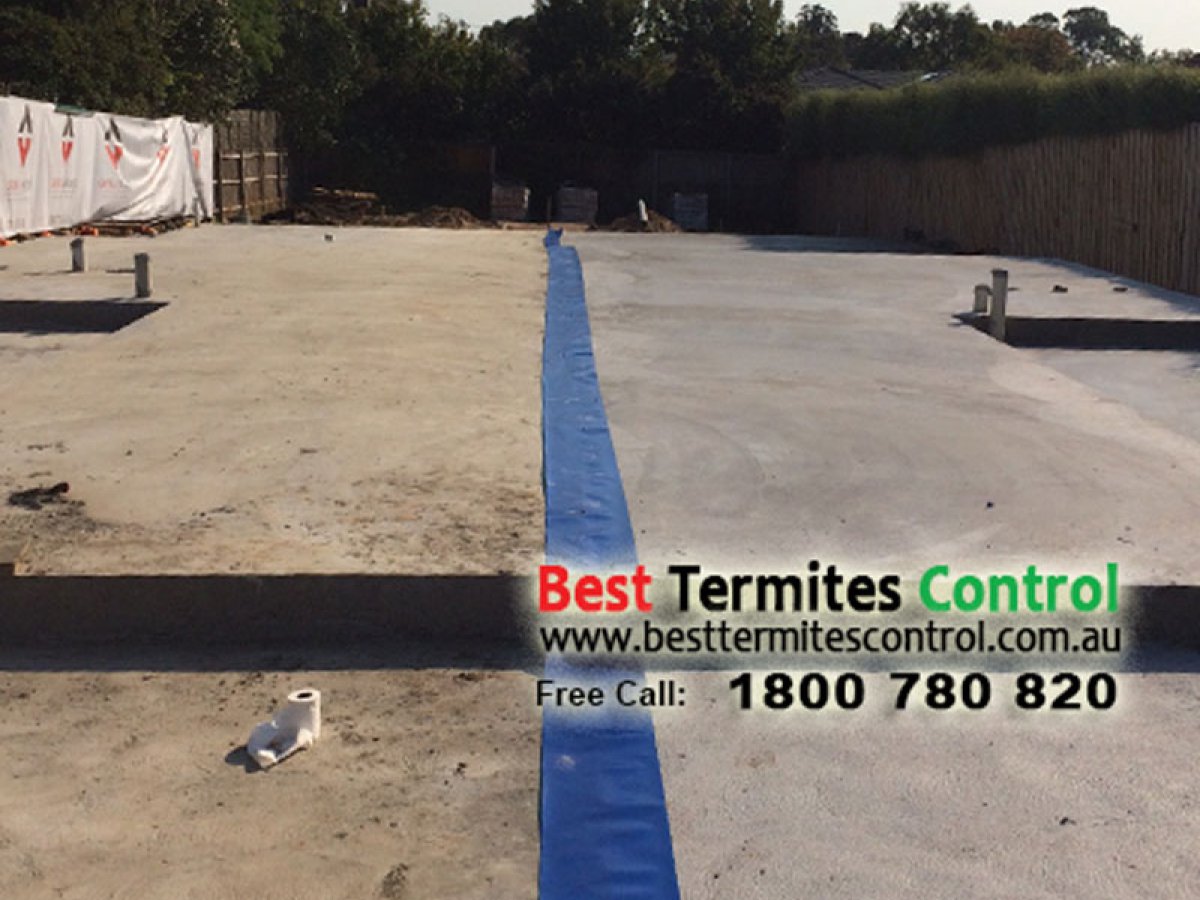 Termite Protection to Construction Joint
