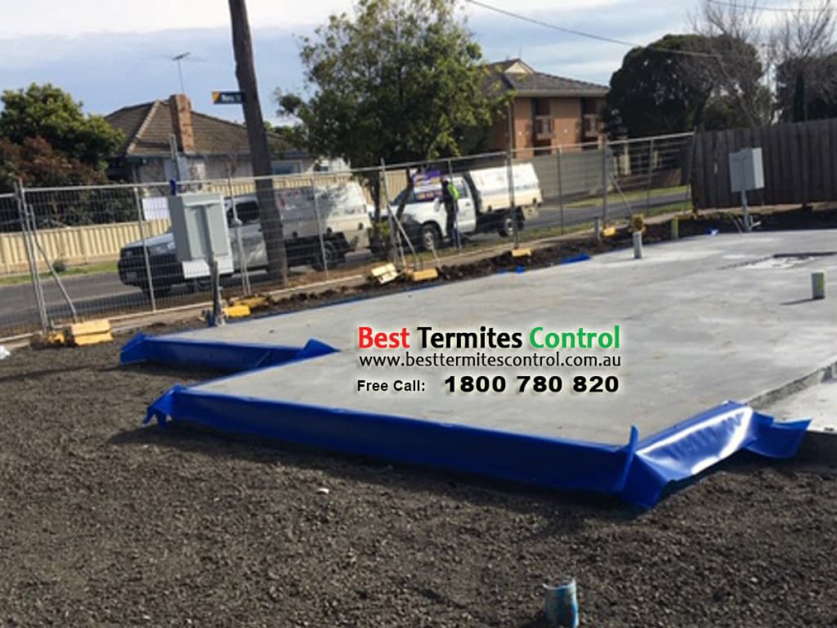 Home Guard Blue Sheet to the slab perimeter in Niddrie Melbourne