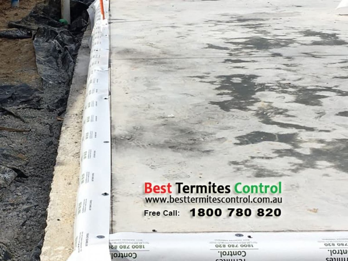 Green Zone Termiticide Sheeting System to The Slab Perimeter in Doncaster