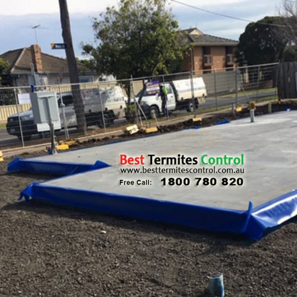 Home Guard Blue Sheet to the slab perimeter in Niddrie Melbourne
